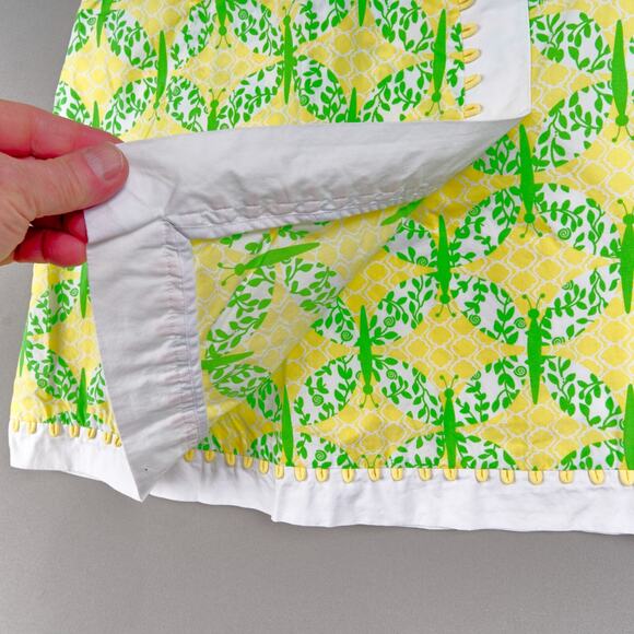 Lilly Pulitzer Skort Womens 4 Butterfly Mosaic Cotton - Picture 5 of 11